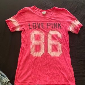 Pink Victoria’s Secret top size large